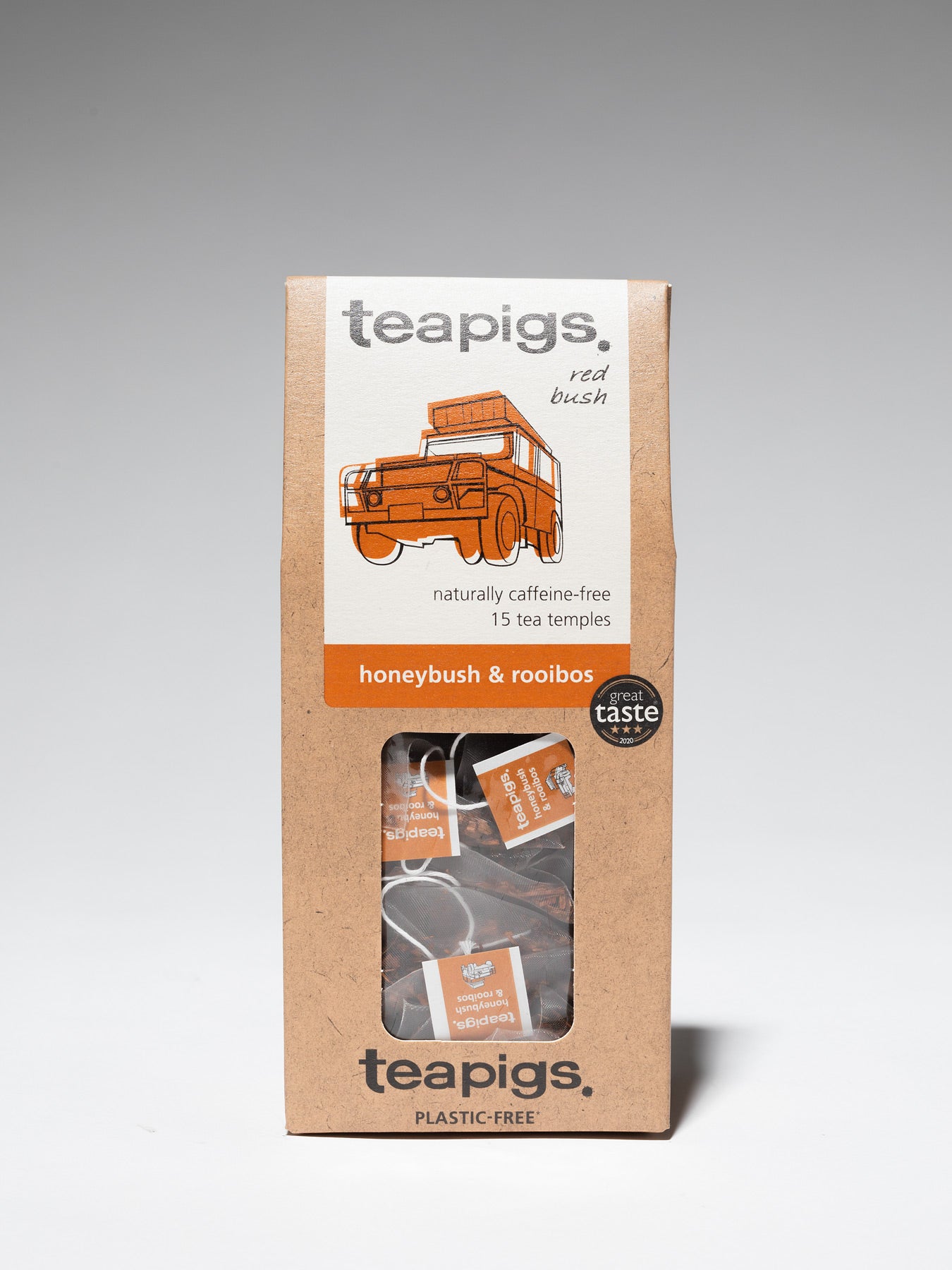 teapigs honeybush & rooibos Produktabbildung