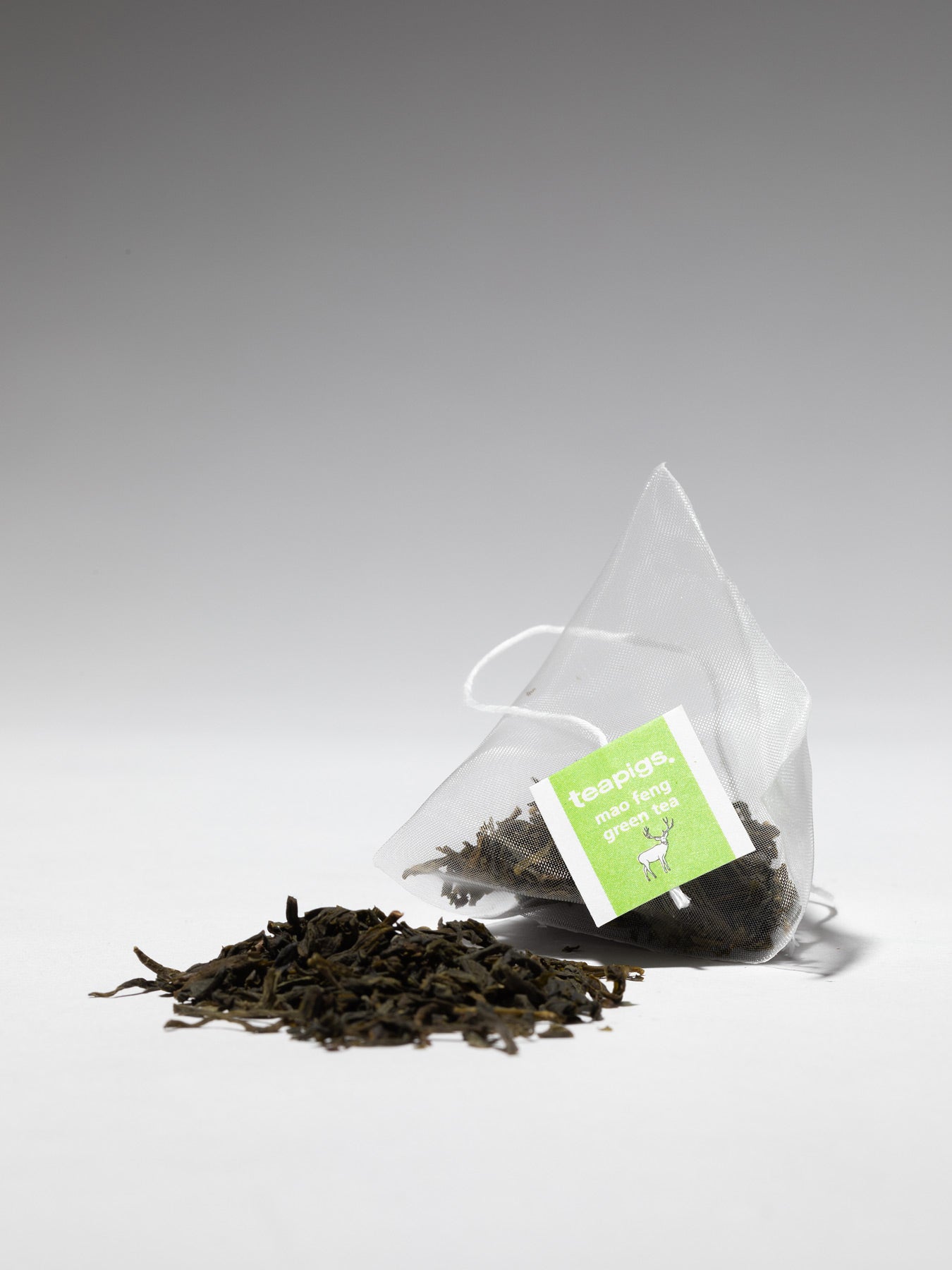 teapigs mao feng green tea Teebeutel